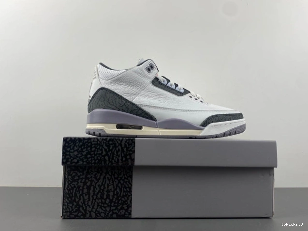 Reps TBkick Jordan 3 Air CT8532-106 Cement Grey 0811